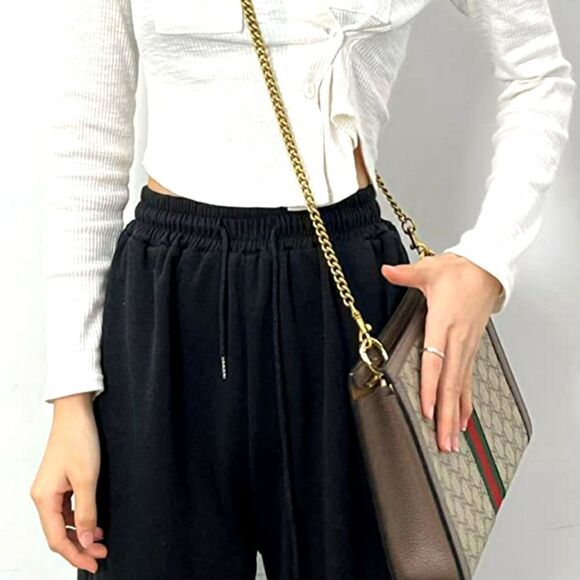 GUCCI GG Web OPHIDIA Bag and GG Torchon Web Belt Bundle - Picture 14 of 16